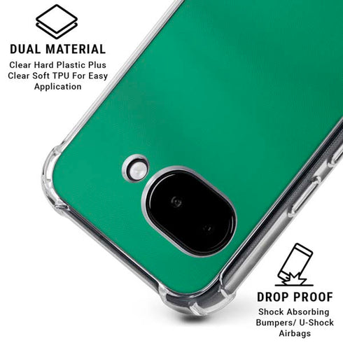 Saudi Arabia Soccer Flag Google Pixel 9a Clear Case